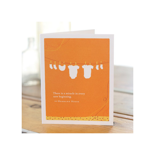 There Is A Miracle In Every New Beginning Greeting Card