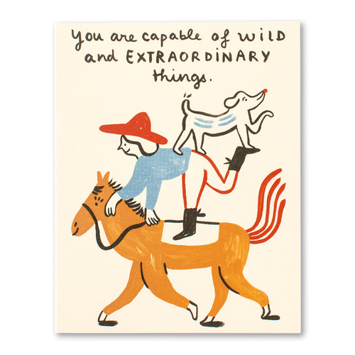 You Are Capable Birthday Card