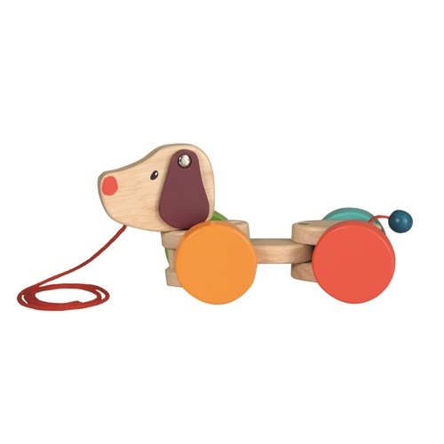 Egmont Toys - Pull-Along Wooden Funny Dog