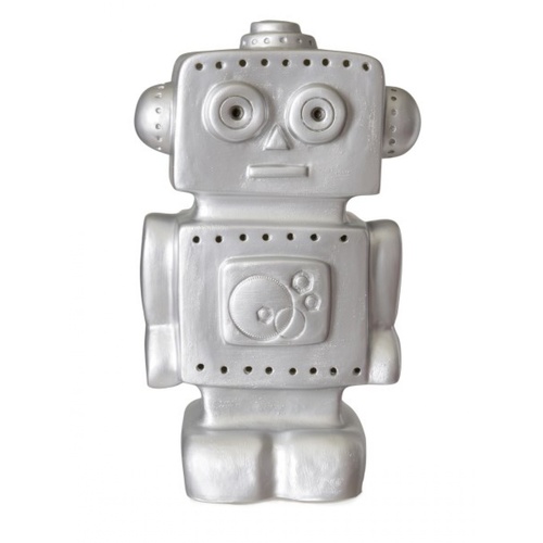 Heico Lights by Egmont Toys - Silver Robot Lamp