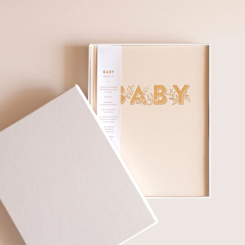 Fox & Fallow - Boxed Baby Book Buttermilk
