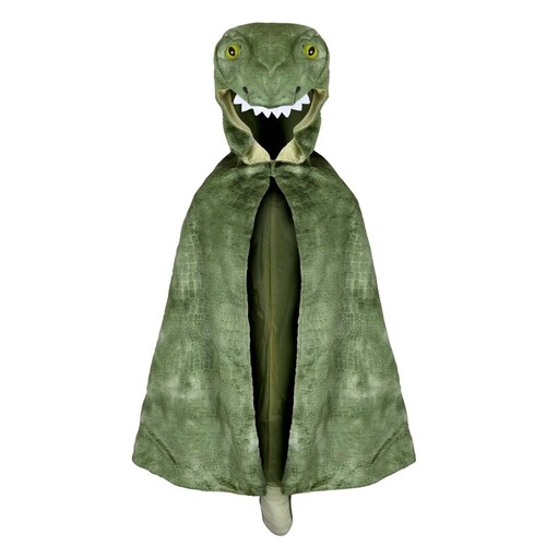 Great Pretenders - T-Rex Hooded Cape Size 4-5