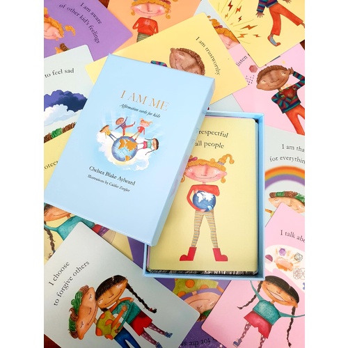 I Am Me Affirmation Cards For Kids