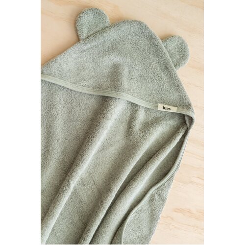 Kiin Baby - Hooded Towel - Sage