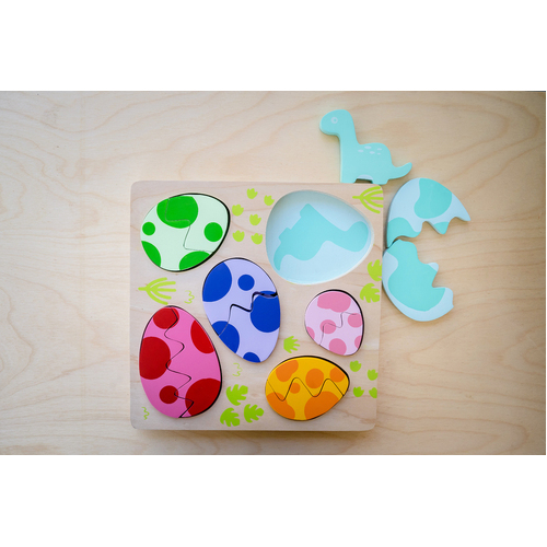 Kiddie Connect - Egg and Dino Puzzle