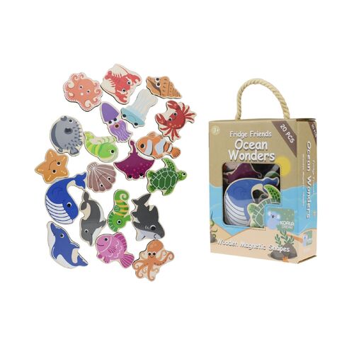 Fridge Friends Magnetic Ocean Wonders 20 Piece