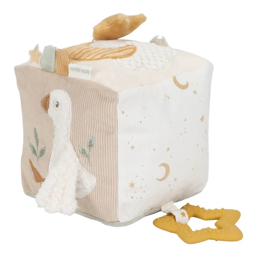 Little Dutch - Newborn Naturals Soft Goose Activity Cube