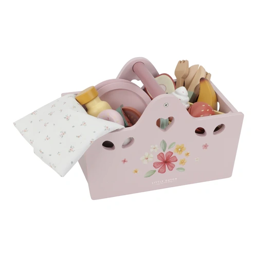 Little Dutch - Wooden Picnic Play Set