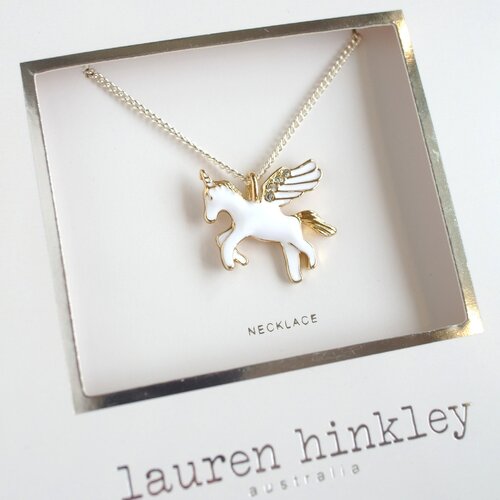 Lauren Hinkley - Flying Unicorn Necklace
