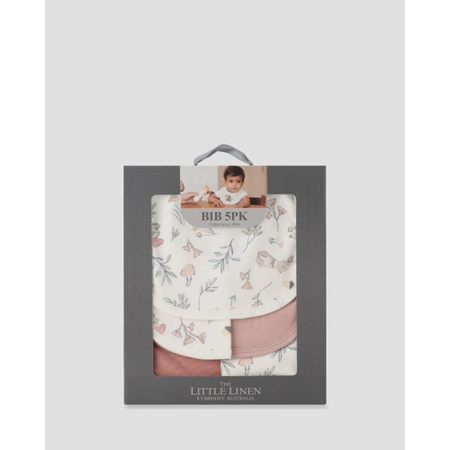 Baby Jersey Bibs 5 Pack - Harvest Bunny