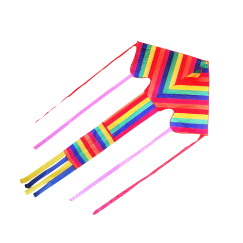 Large Rainbow Single Line Kite