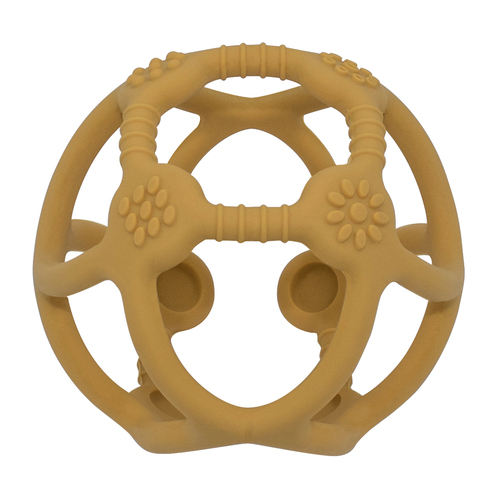 Silicone Sensory Teething Ball - Sunshine