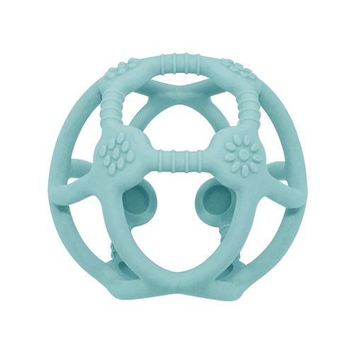 Silicone Teething Ball - Light Blue