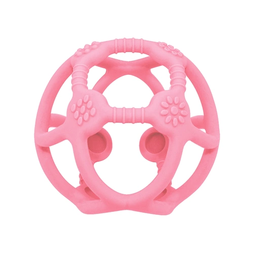 Silicone Teething Ball - Light Pink