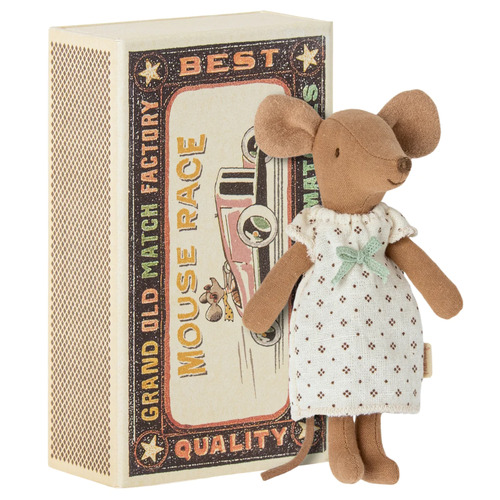 Maileg - Big Sister Brown Mouse in Box