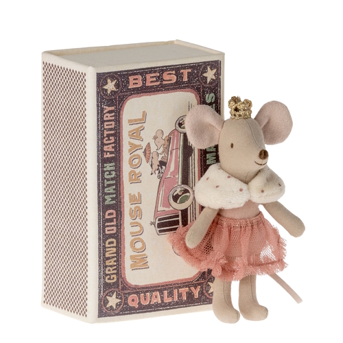 Maileg - Princess Mouse in Matchbox
