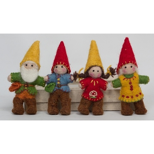 Papoose Toys - Felt Gnome Family
