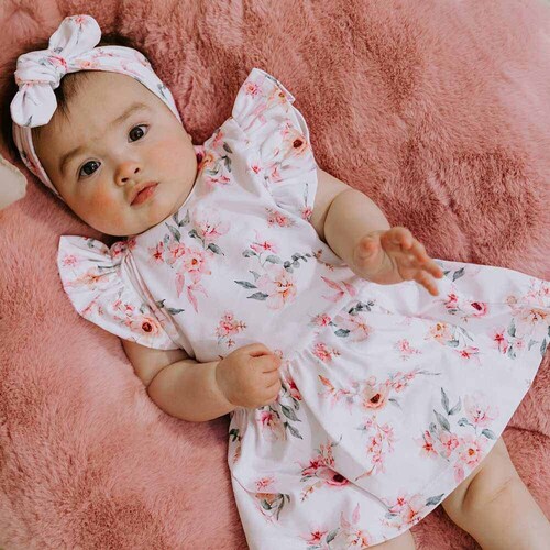 Snuggle Hunny Kids - Camille Organic Dress [Size: 000]