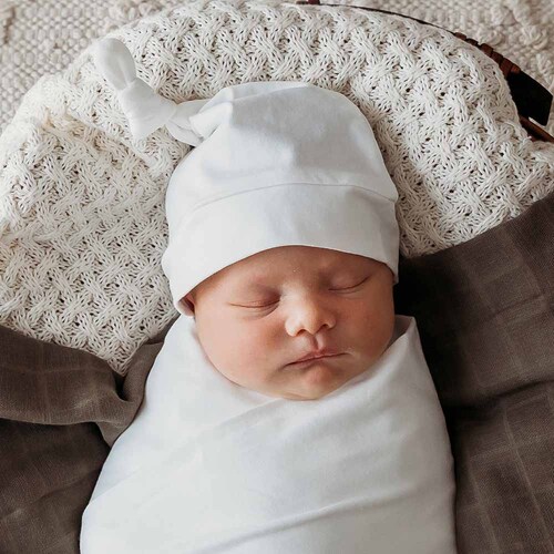 Snuggle Hunny - Milk Organic Knotted Beanie