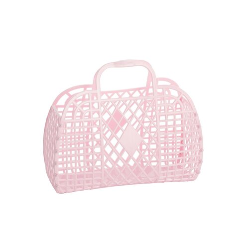 Sun Jellies - Large Retro Basket - Pink