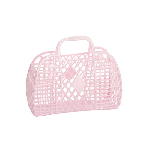 Sun Jellies - Small Retro Basket - Pink
