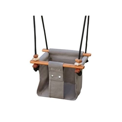 Solvej Swings - Classic Taupe Convertible Baby and Toddler Swing