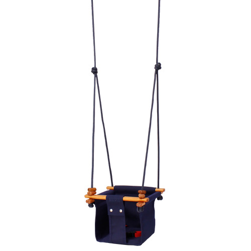 Solvej Swings - Midnight Blue Convertible Baby and Toddler Swing
