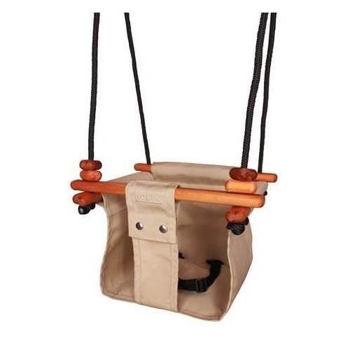 Solvej Swings - Soft Linen Convertible Baby and Toddler Swing