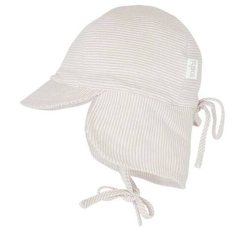 Toshi - Baby Flap Cap Peanut [Size: XXS]