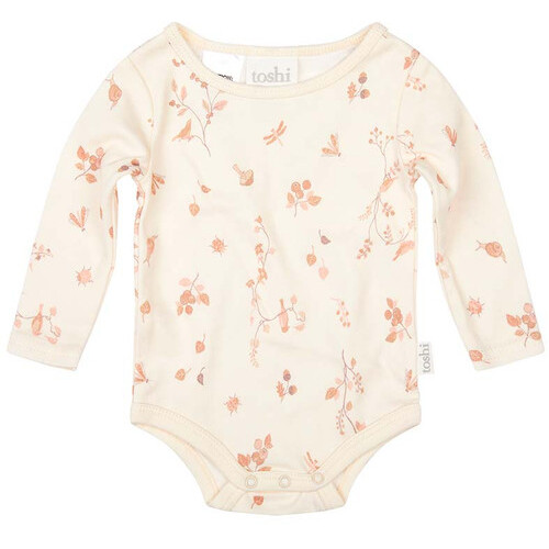 Toshi - Bodysuit Long Sleeve Classic Songbirds [Size: 000]