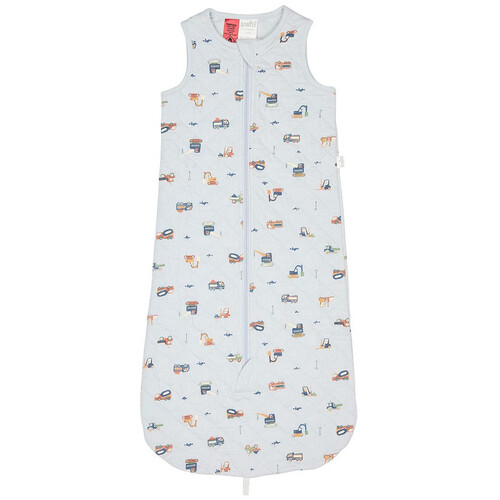 Toshi - Baby Sleeveless Sleep Bag 1 TOG - Little Diggers [Size: 3-12 Months]