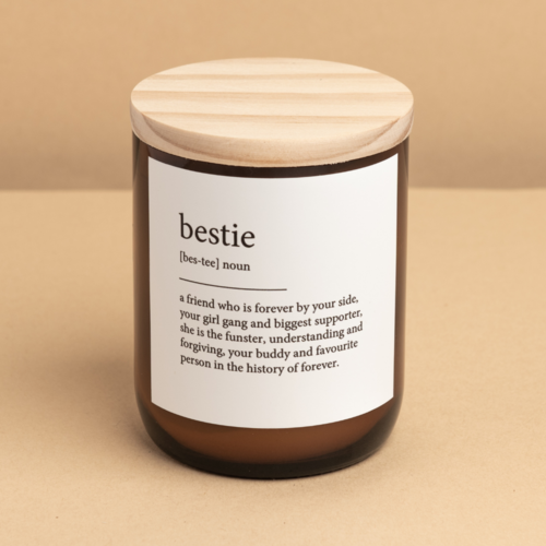 The Commonfolk Collective Dictionary Meaning Candle - Bestie