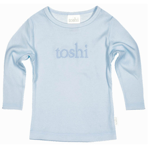 Toshi - Dreamtime Organic Long Sleeve Tee with Logo - Dusk [Size: 00]