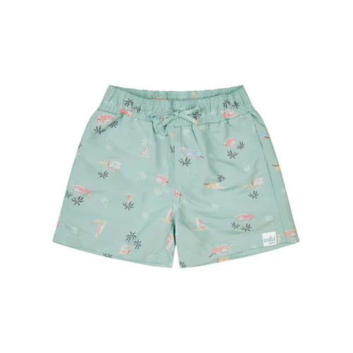 Toshi - Kids Swim Boardies Uluwata [Size: 4]