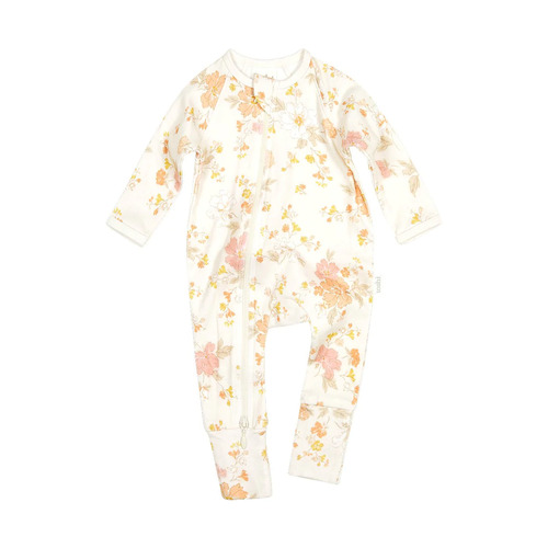 Toshi - Long Sleeve Onesie Marnie Feather [Size: 0000]