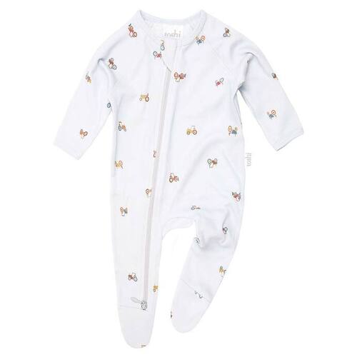 Toshi - Long Sleeve Onesie Mr Tractor [Size: 000]