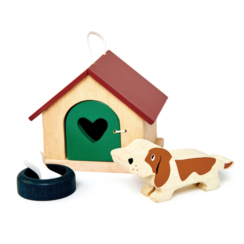 Tender Leaf Toys - Pet Dog Kennel Set