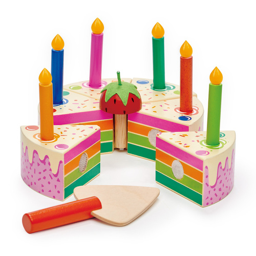 Tender Leaf Toys - Rainbow Birthday Cake