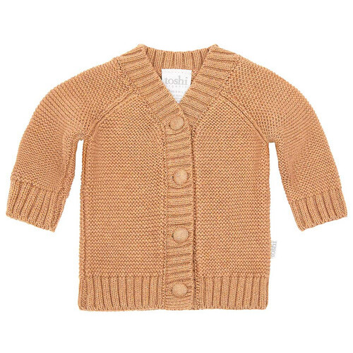 Toshi - Organic Andy Cardigan Ginger [Size: 0]