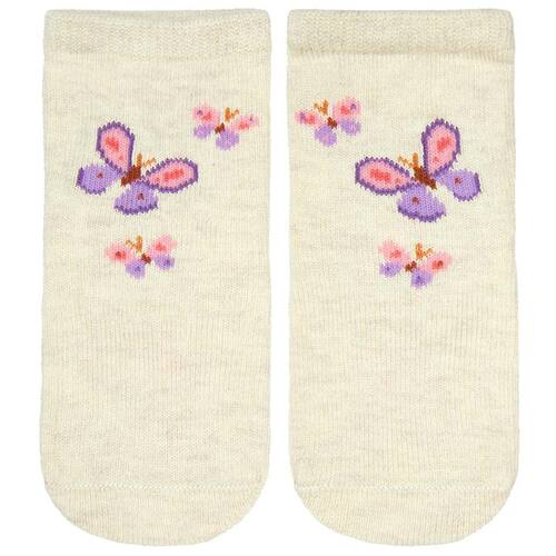 Toshi - Organic Baby Ankle Socks Butterfly Bliss [Size: 0-6 Months]