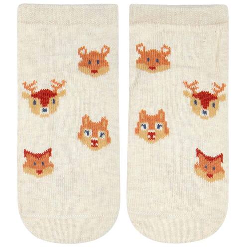Toshi - Organic Baby Ankle Socks Enchanted Forest [Size: 0-6 Months]
