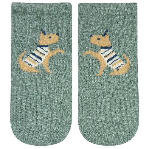 Toshi - Organic Baby Ankle Socks Lapdog [Size: 0-6 Months]