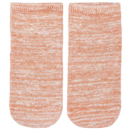 Toshi - Organic Baby Ankle Socks Marle Feather [Size: 0-6 Months]
