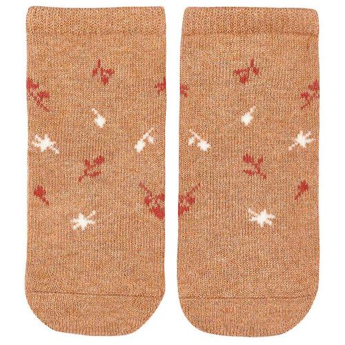 Toshi - Organic Baby Ankle Socks Maple Leaves [Size: 6 - 12 Months]
