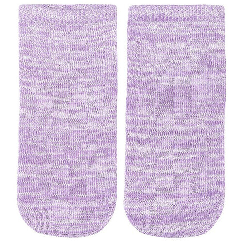 Toshi - Organic Baby Ankle Socks Marle Lavender [Size: 0-6 Months]