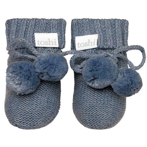 Toshi - Organic Booties Marley Moonlight [Size: 000]