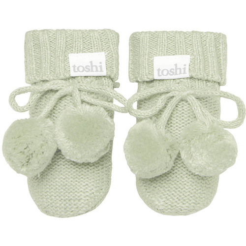 Toshi - Organic Booties Marley Mist [Size: 000]