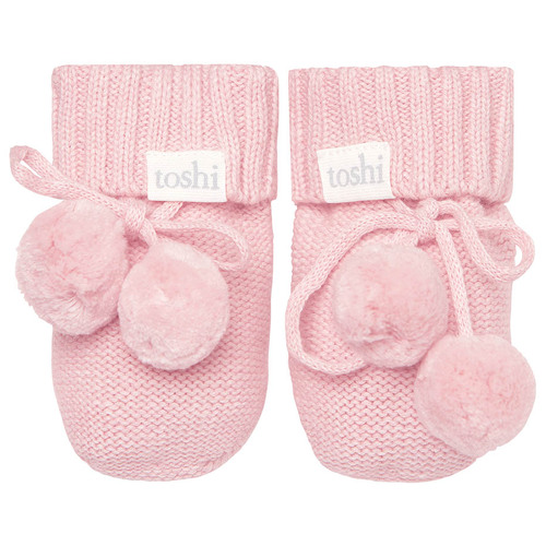 Toshi - Organic Booties Marley Pearl [Size: 000]
