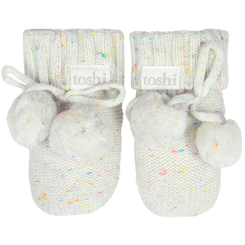 Toshi - Organic Booties Marley Snowflake [Size: 000]