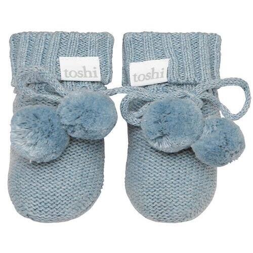 Toshi - Organic Booties Marley Storm [Size: 000]